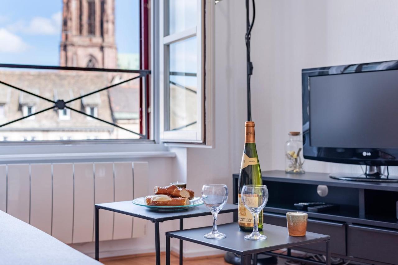 Le Batelier - Hyper-centre, Vue Unique Cathedrale Apartment Straßburg